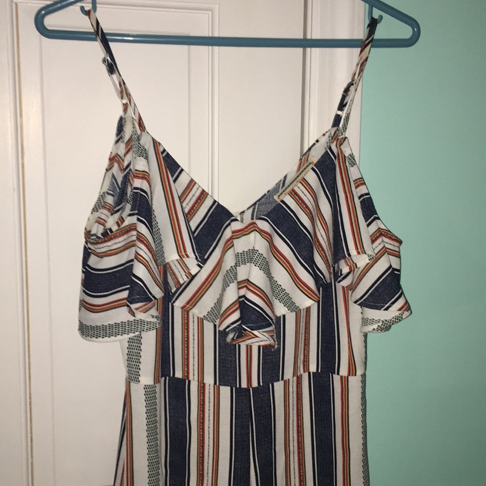 Multi colored striped jumper!